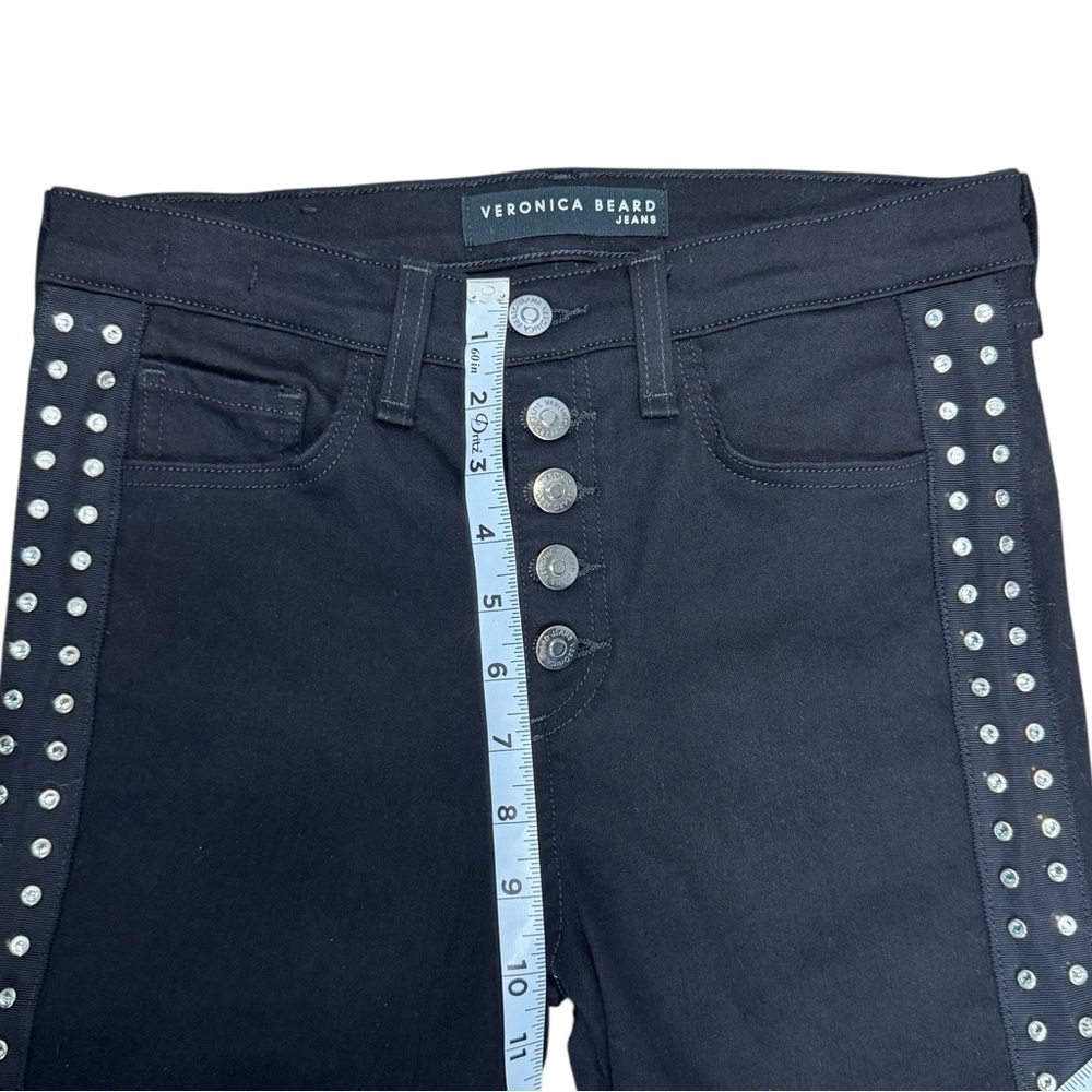 Veronica Beard Debbie's Rhinestone
Studded Jeans - Picture 8 of 12